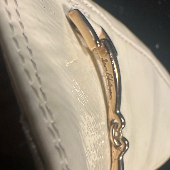 Sam Edelman Woman’s 6.5 Loraine Patent White Leather Loafers - Picture 6 of 7